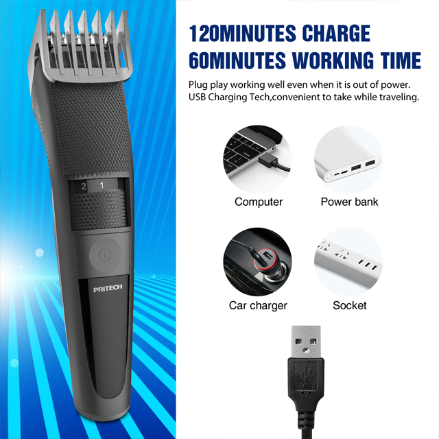 PR- 2228 Rechargeable Hair Cutting Kit 