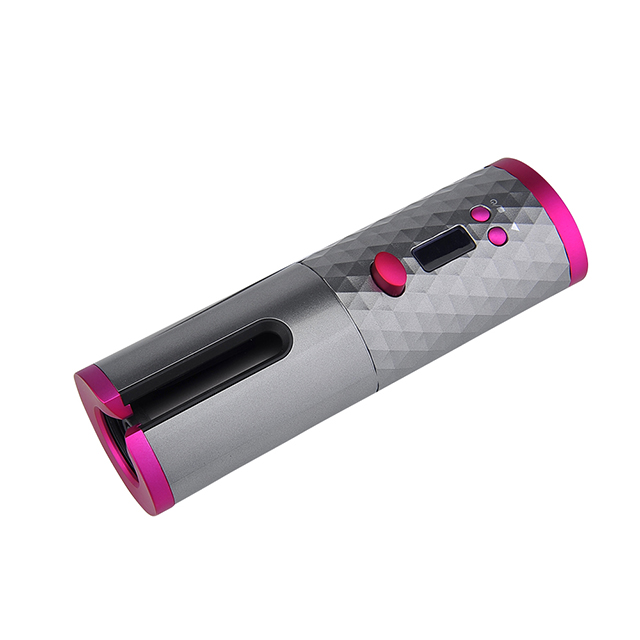 TB-1627 MINI WIRELESS RECHARGEABLE AUTOMATIC HAIR CURLER